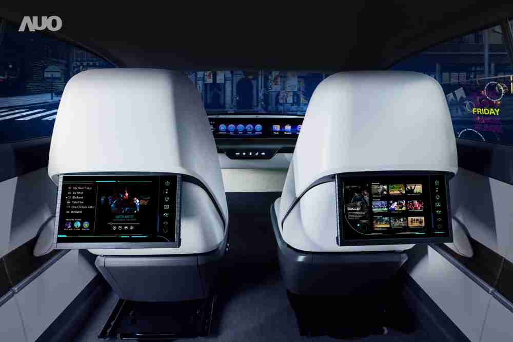 森林舞会新一代Smart Cockpit 2024，，以Micro LED先进显示技术优势，，创建〝可卷式后座娱乐显示器〞，，，仅在互动时才显示出所需画面及信息，，，扩充更丰富的娱乐和交互信息服务，，，，获国际奖项荣耀